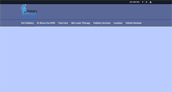 Desktop Screenshot of foxpodiatry.com